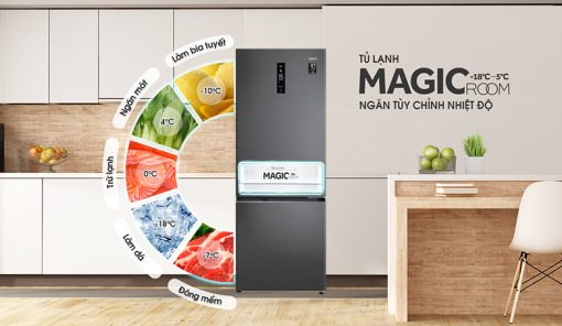 Tủ Lạnh Aqua Inverter 292 Lít AQR-B339MA HB - 13