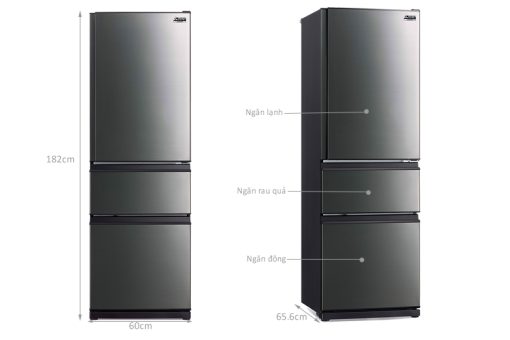 Tủ Lạnh Mitsubishi Electric Inverter 3 Cánh 365 Lít MR-CX46ER-BST-V - 3