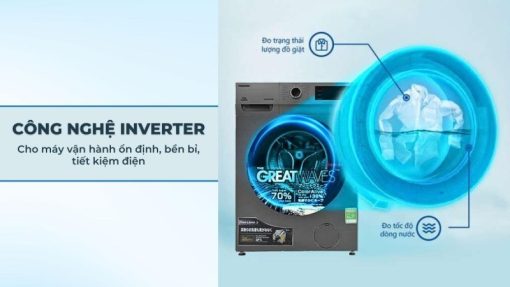 Máy Giặt Toshiba Inverter 8.5 Kg TW-BK95S3V (SK) - 13