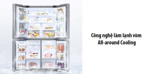 Tủ lạnh Samsung Inverter 649 lít RF59C700ES9/SV - 9