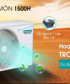 Máy lạnh Hisense Inverter 1.5 HP AS-13TW4RYDTU00 - 32 Máy lạnh Hisense Inverter 1.5 HP AS-13TW4RYDTU00 - 31