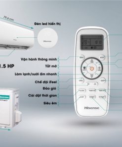Máy lạnh Hisense Inverter 1.5 HP AS-13TW4RYDTU00 - 22 Máy lạnh Hisense Inverter 1.5 HP AS-13TW4RYDTU00 - 21