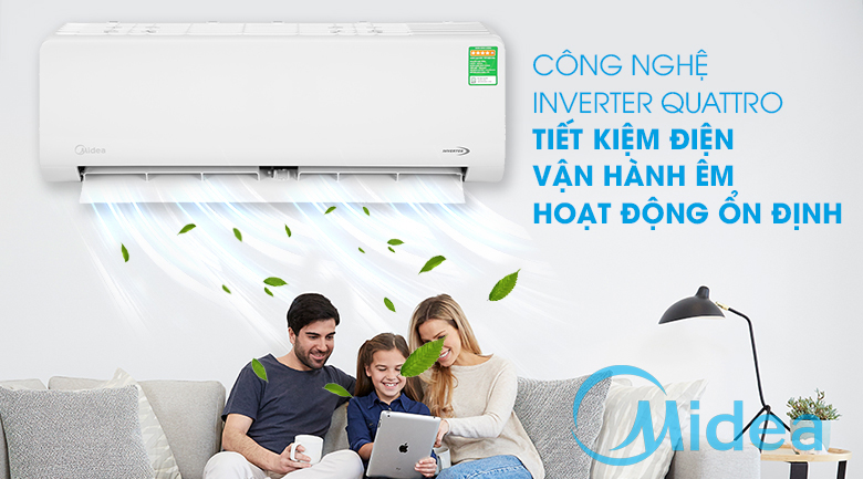 Máy lạnh Midea Inverter 2 HP MSAGII-18CRDN8