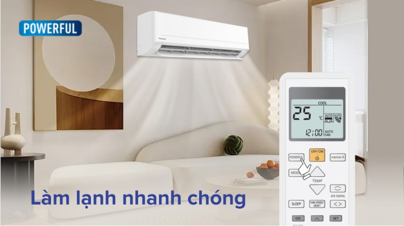 Máy lạnh Panasonic 1.5HP CU/CS-N12ZKH-8