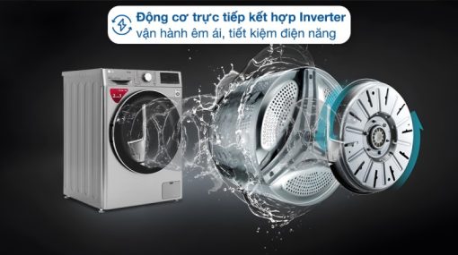 Máy giặt sấy LG FV1409G4V 9/5kg - 11