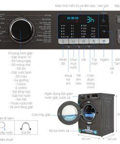 Máy giặt Samsung Inverter 9.5 kg WW95TA046AX/SV - 26 Máy giặt Samsung Inverter 9.5 kg WW95TA046AX/SV - 25