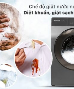 Máy giặt Sharp Inverter 12.5 Kg ES-FK1252PV-S - 43