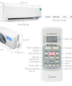 MÁY LẠNH MIDEA 1.0 HP MSAFGII-10CRN8 - 18 MÁY LẠNH MIDEA 1.0 HP MSAFGII-10CRN8 - 17