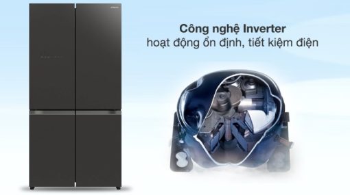 Tủ lạnh Hitachi Inverter 569 lít R-WB640VGV0-GMG - 17