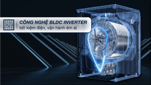 Máy giặt Aqua Inverter 10.5 kg AQD-A1052J BK - 9