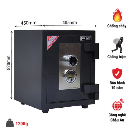 KÉT SẮT KIÊN CƯỜNG EURO TITANIUM 62C - 3
