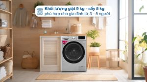 Máy giặt sấy LG FV1409G4V 9/5kg - 35