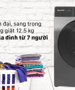 Máy giặt Sharp Inverter 12.5 Kg ES-FK1252PV-S - 37