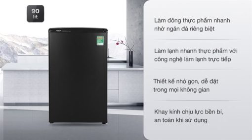 Tủ lạnh Aqua 90 lít AQR-D99FA(BS) - 5