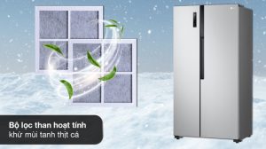 Tủ lạnh LG Inverter 519 lít Side By Side GR-B256JDS - 25