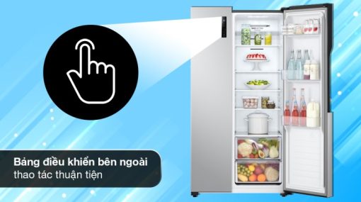 Tủ lạnh LG Inverter 519 lít Side By Side GR-B256JDS - 7