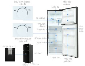 Tủ lạnh LG Inverter 314 Lít GN-D312BL - 19