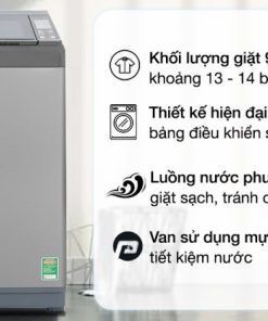 Máy giặt Aqua 9 kg AQW-S90CT S - 26 Máy giặt Aqua 9 kg AQW-S90CT S - 25