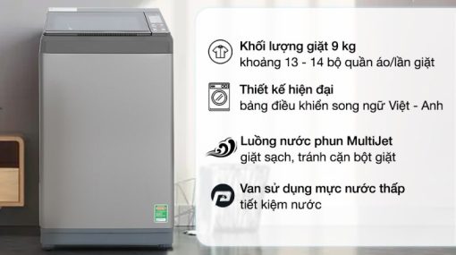Máy giặt Aqua 9 kg AQW-S90CT S - 7