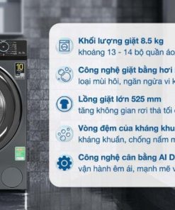 Máy giặt Aqua Inverter 8.5 kg AQD-A852J BK - 28 Máy giặt Aqua Inverter 8.5 kg AQD-A852J BK - 27