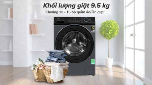 Máy giặt Aqua Inverter 9.5 kg AQD-A952J BK - 19