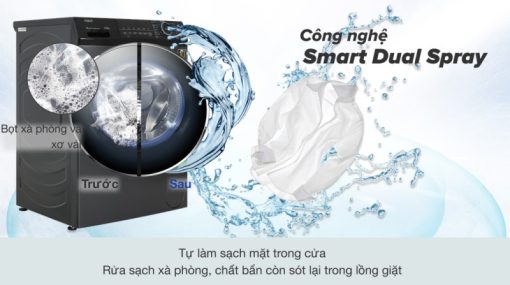 Máy giặt Aqua Inverter 9.5 kg AQD-A952J BK - 13