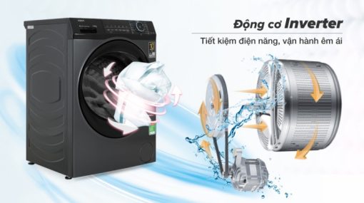 Máy giặt Aqua Inverter 9.5 kg AQD-A952J BK - 9