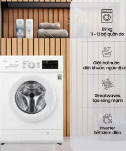 Máy giặt LG Inverter 9 kg FM1209S6W - 20 Máy giặt LG Inverter 9 kg FM1209S6W - 19