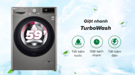 Máy Giặt LG Inverter 11 Kg FV1411S4P - 17