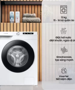 Máy giặt Samsung 13 kg Inverter WW13T504DAW - 27