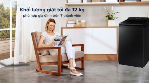 Máy Giặt Samsung Inverter 12 kg WA12CG5886BVSV - 21