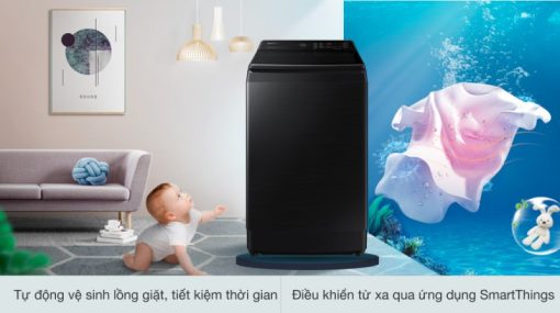 Máy Giặt Samsung Inverter 12 kg WA12CG5886BVSV - 9