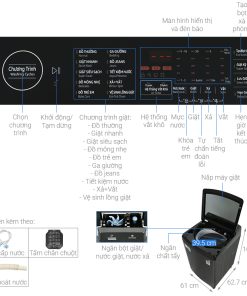 Máy Giặt Samsung Inverter 14 kg WA14CG5745BVSV - 24 Máy Giặt Samsung Inverter 14 kg WA14CG5745BVSV - 23
