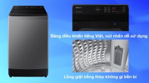 Máy giặt Samsung Inverter 10.5 kg WA10CG5745BDSV - 35