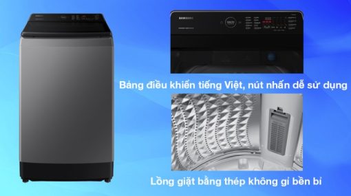 Máy giặt Samsung Inverter 10.5 kg WA10CG5745BDSV - 17