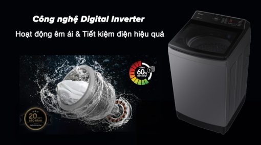 Máy giặt Samsung Inverter 10.5 kg WA10CG5745BDSV - 11