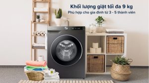 Máy giặt Samsung Inverter 9 kg WW90T634DLN/SV - 29