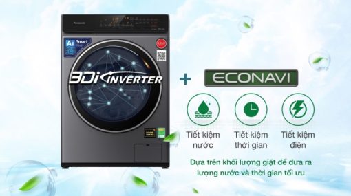 Máy Giặt Sấy Panasonic Inverter 10/6 Kg NA-S106FC1LV - 9