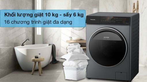 Máy Giặt Sấy Panasonic Inverter 10/6 Kg NA-S106FC1LV - 13