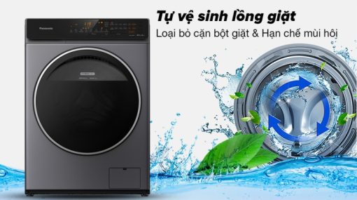 Máy Giặt Sấy Panasonic Inverter 10/6 Kg NA-S106FC1LV - 7