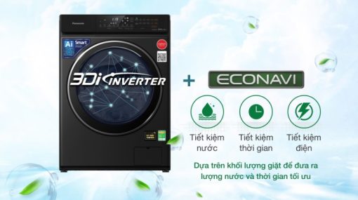 Máy giặt sấy Panasonic Inverter giặt 9.5 kg - sấy 6 kg NA-S956FR1BV - 9
