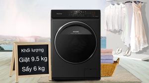 Máy giặt sấy Panasonic Inverter giặt 9.5 kg - sấy 6 kg NA-S956FR1BV - 33