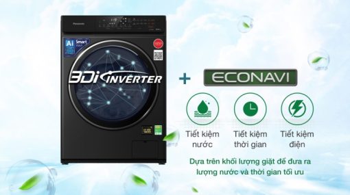 Máy giặt sấy Panasonic Inverter 9.5 kg/2 kg NA-V95FR1BVT - 7