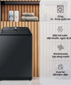 Máy Giặt Samsung Inverter 23 kg WA23A8377GV/SV - 25