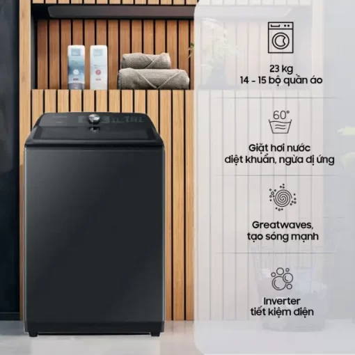 Máy Giặt Samsung Inverter 23 kg WA23A8377GV/SV - 5