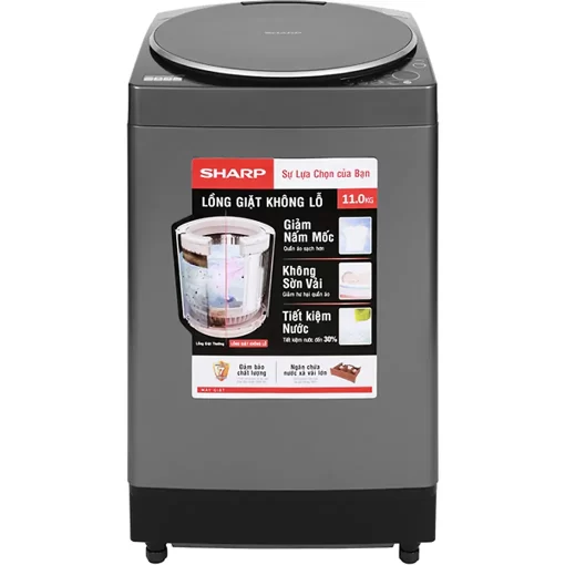 Máy giặt Sharp 11 kg ES-W110HV-S - 1