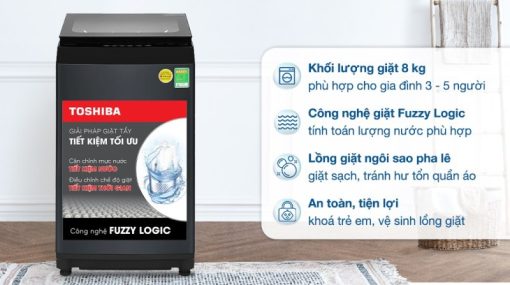 Máy giặt Toshiba 8 kg AW-M905BV(MK) - 5