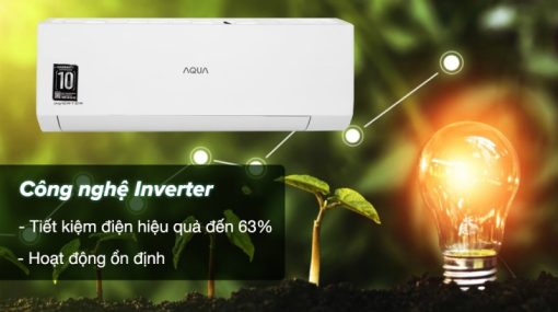 Máy lạnh Aqua Inverter 1 HP AQA-RV9QA - 9