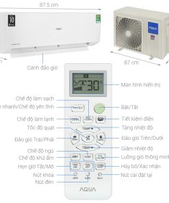 Máy Lạnh Aqua Inverter 2.0 Hp AQA-RV18QA - 30 Máy Lạnh Aqua Inverter 2.0 Hp AQA-RV18QA - 29
