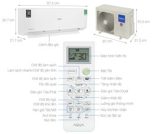 Máy Lạnh Aqua Inverter 2.0 Hp AQA-RV18QA - 29